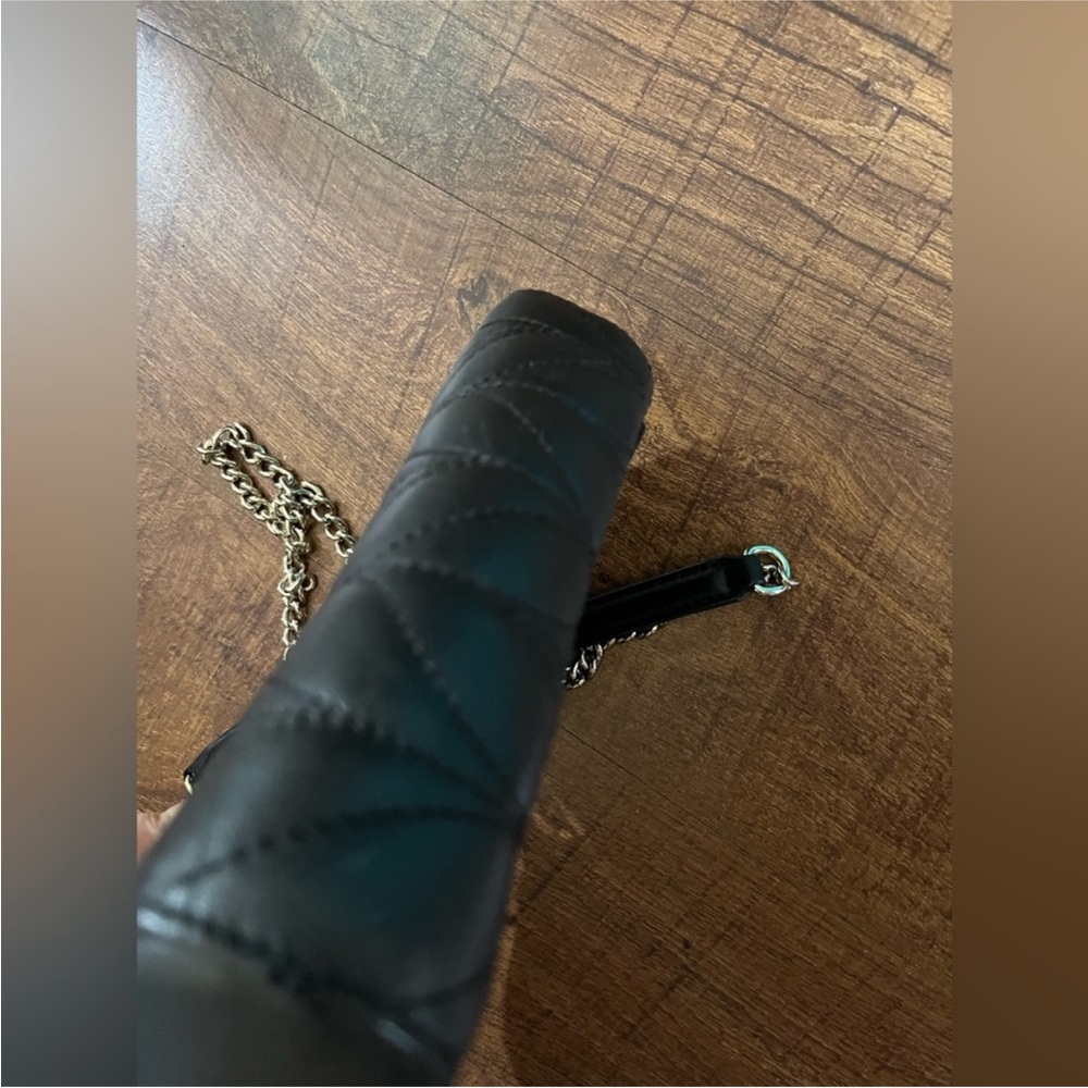 Kate Spade Black Quilted Chain Shoulder Bag - Picture 7 of 12